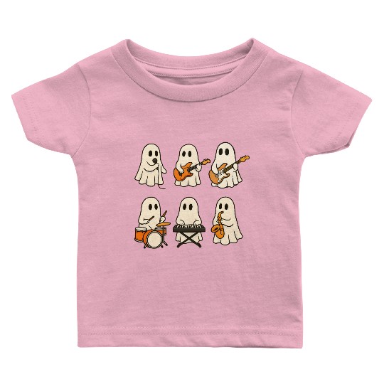 Ghost Band Musical Ensemble Baby T Shirts
