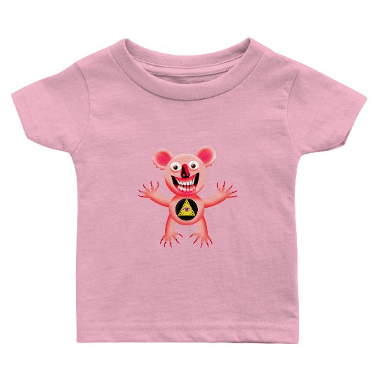 Masey the Wicked Koala Baby T Shirts