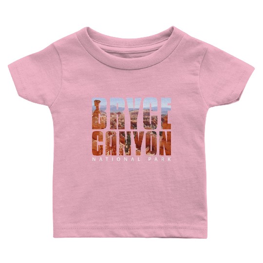 Bryce Canyon National Park Scenic Design Baby T Shirts