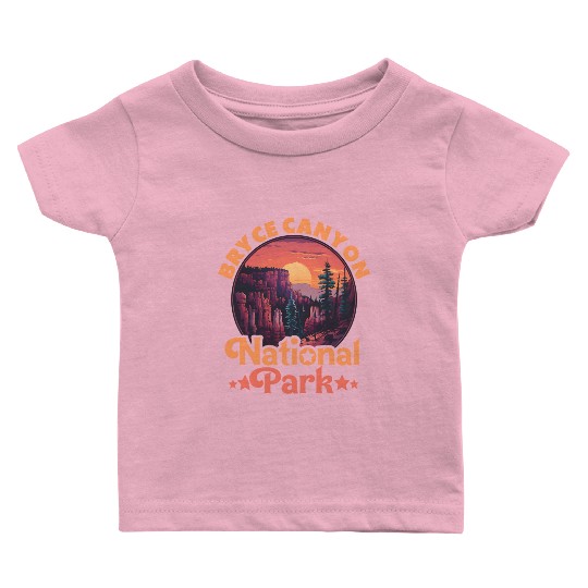 Sunset Over Canyon National Park Baby T Shirts