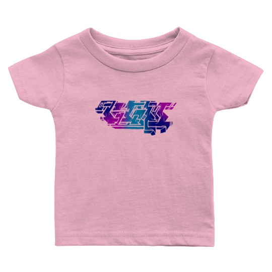 Graffiti Piece - Dark Baby T Shirts
