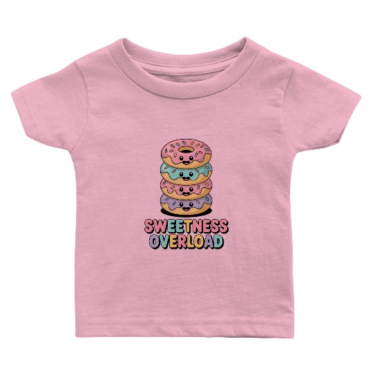 Sweetness Overload | Donut Kids Baby T Shirts