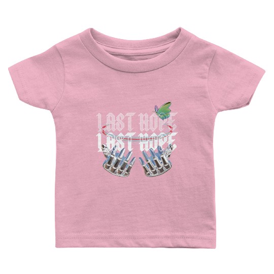Last Hope Cyber Gothic Y2K Aesthetic Baby T Shirts