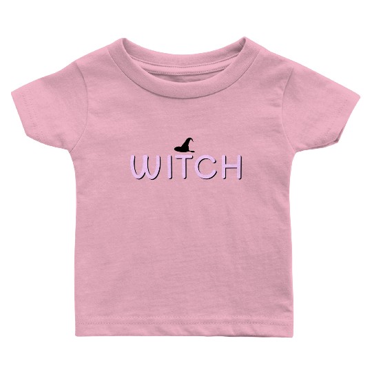 Enchanted Witchcraft Script Design Baby T Shirts