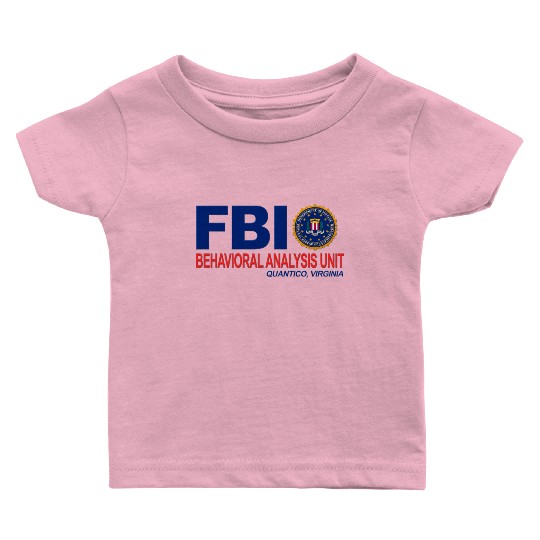 Criminal Minds BAU FBI Baby T Shirts