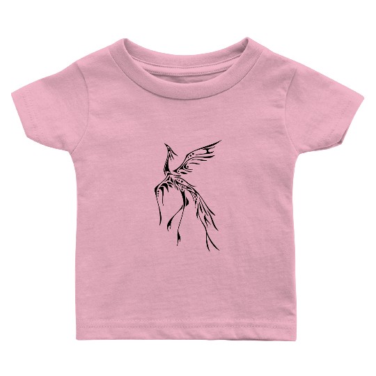 Crane / Phoenix T Tattoo Baby T Shirts