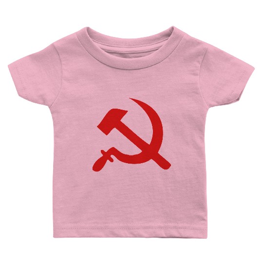 hammer and sickle Baby T Shirts