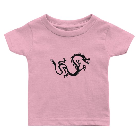 Chinese Dragon Tattoo 3 Baby T Shirts