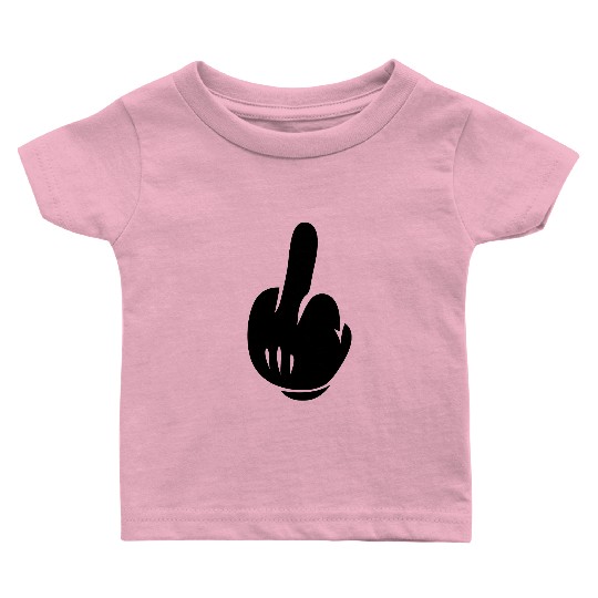 Middle Finger - stayflyclothing.com Baby T Shirts