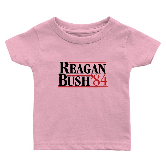 Reagan Bush '84 Baby T Shirts