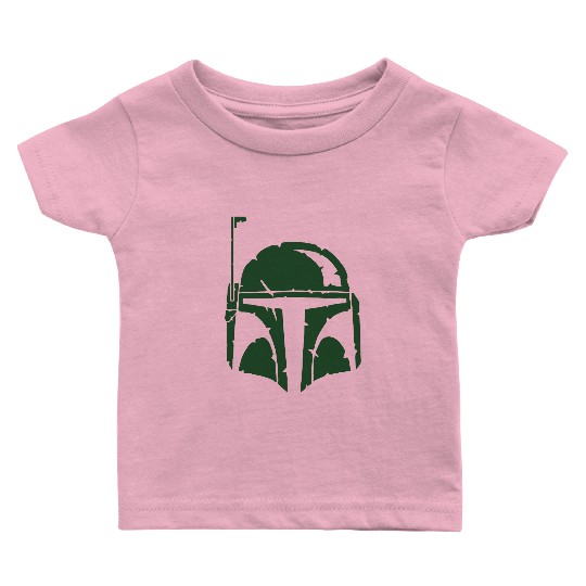 Boba Fett Helmet Worn Baby T Shirts