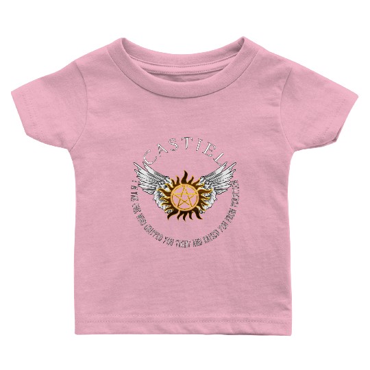 Castiel Protection Symbol Baby T Shirts