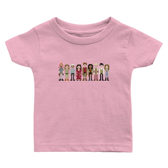 Firefly Cast Cross Stitch Baby T Shirts
