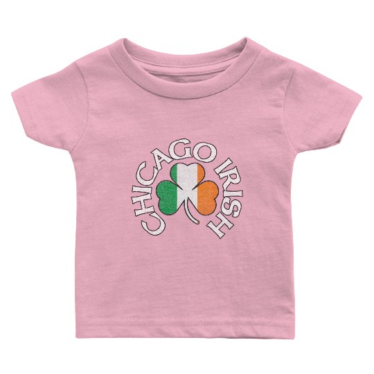 Chicago Irish Shamrock Apparel Baby T Shirts