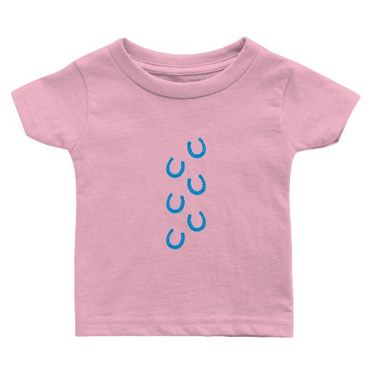 Horseshoe pattern Baby T Shirts