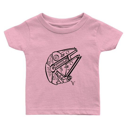 Millennium Falcon [Artist Rendering 4] Baby T Shirts