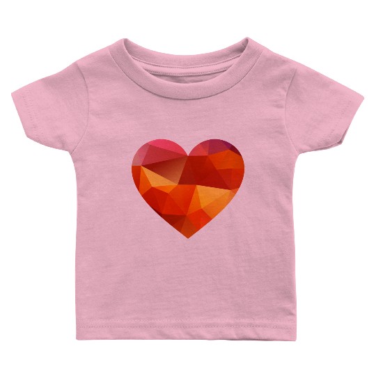 valentines day heart Baby T Shirts
