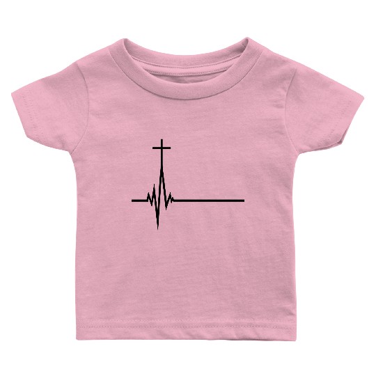 Pulse frequency life pulse beat heart beat jesus c Baby T Shirts