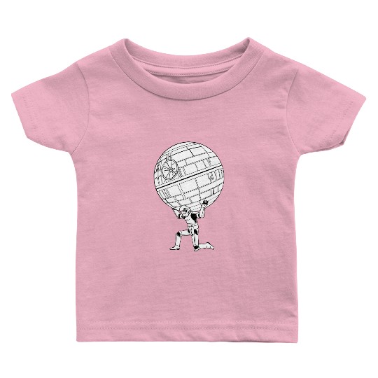 Funny Star Wars Stormtrooper art Baby T Shirts