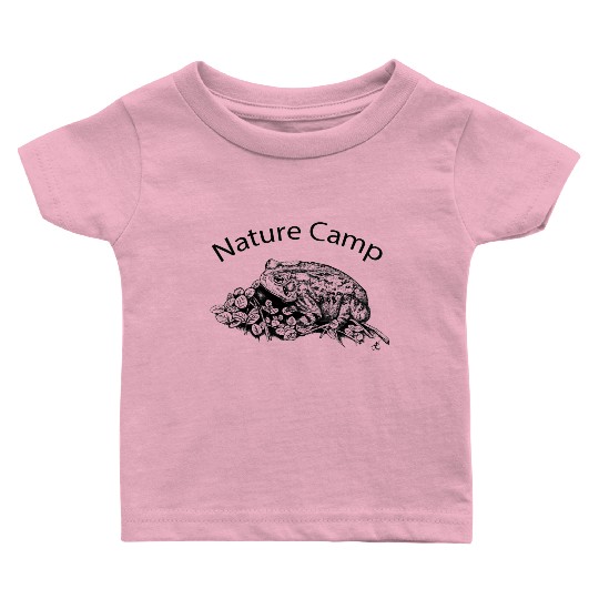 Nature Camp American Toad Baby T Shirts