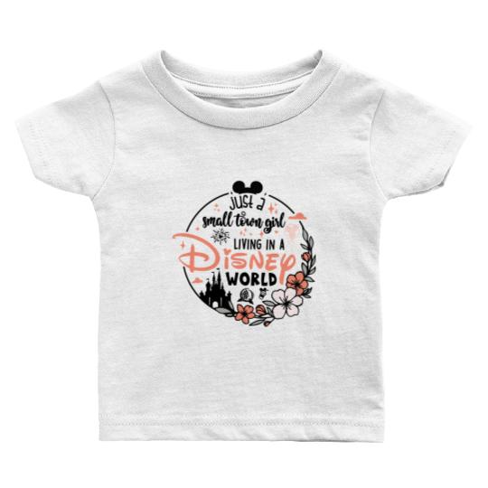Just a Small Town Girl Living in a Disney World Baby T Shirts, Disney World Baby T Shirts, Disney Baby T Shirts