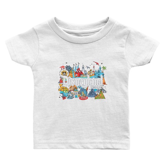 Disneyland Resort  Baby T Shirts, Vintage Disney Baby T Shirts, Magic Kingdom Baby T Shirts, Disney World Baby T Shirts