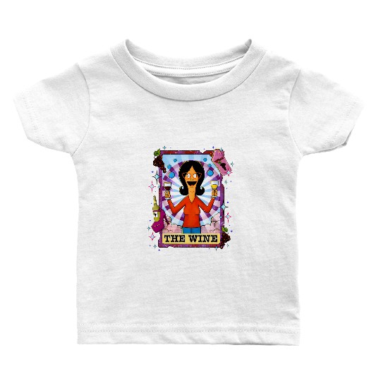 The Wine Linda Belcher Baby T Shirts Bobs burgers merch