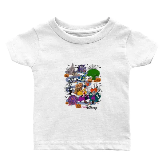 Disneyland Halloween Half Marathon Weekend 2024 Baby T Shirts, Haunted Mansion Runners