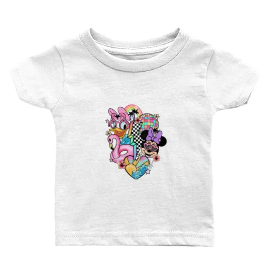 Disney vintage Baby T Shirts - Disney Daisy Minnie Baby T Shirts - Disney Epcot Baby T Shirts