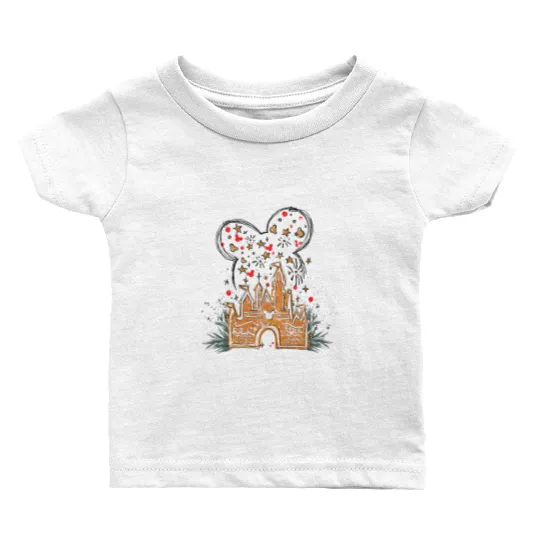 Disney Gingerbread Castle Baby T Shirts