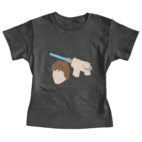 Luke Skywalker Lightsaber Baby Tees