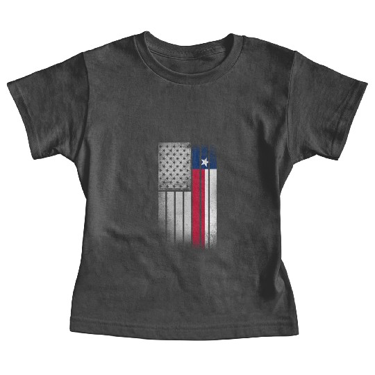 USA Vintage Texas State Flag Baby Tees