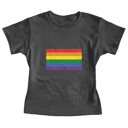 LGBT Gay Pride Rainbow Flag Baby Tees