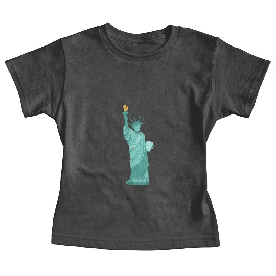 statue of liberty Baby Tees
