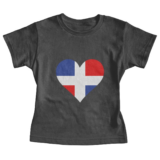 A Heart For The Dominican Republic Baby Tees