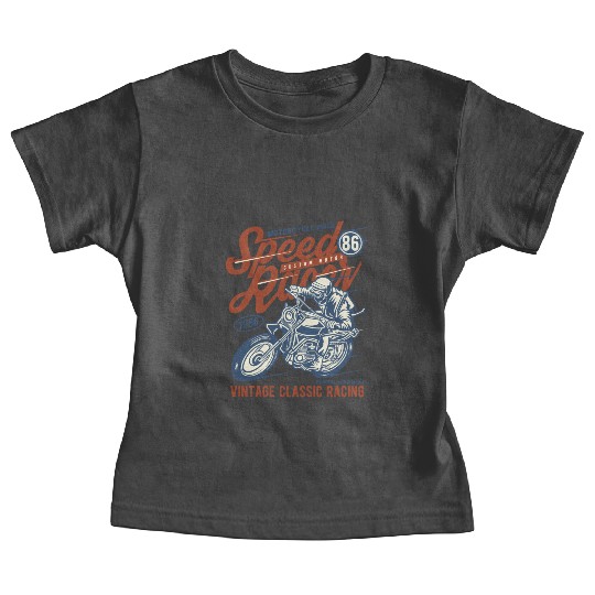 Speed Racer Vintage Classic Racing Baby Tees