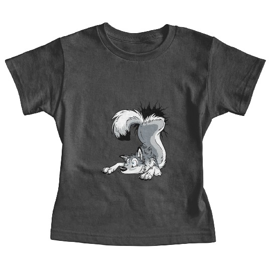 UN-STUCK Grey Husky Baby Tees