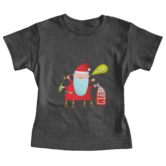 Santa Claus Baby Tees
