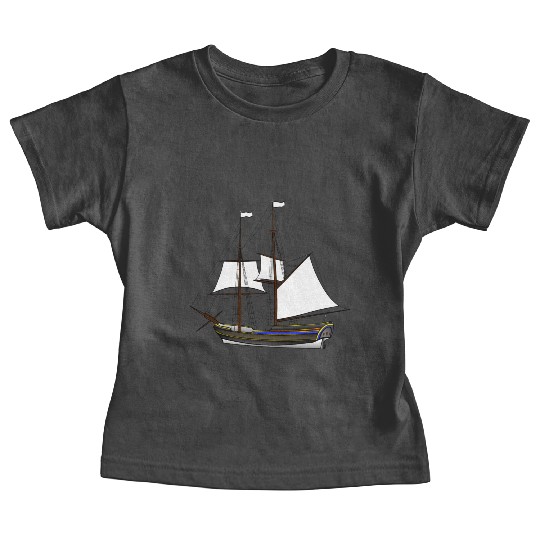 ship boat canoe sailboat submarine yacht anchor405 Baby Tees