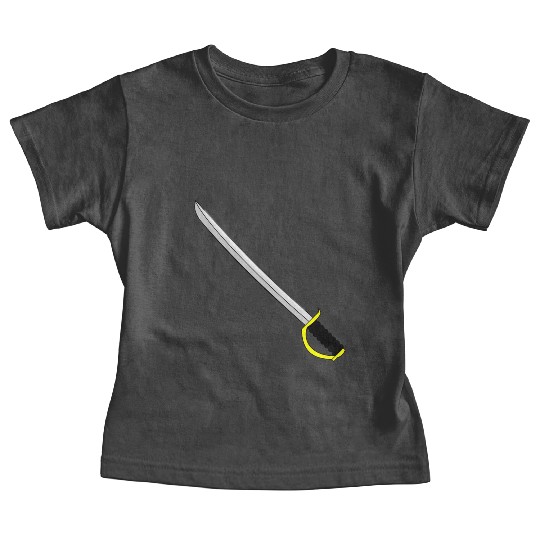 fencing fechten floret sword parry samurai1 Baby Tees