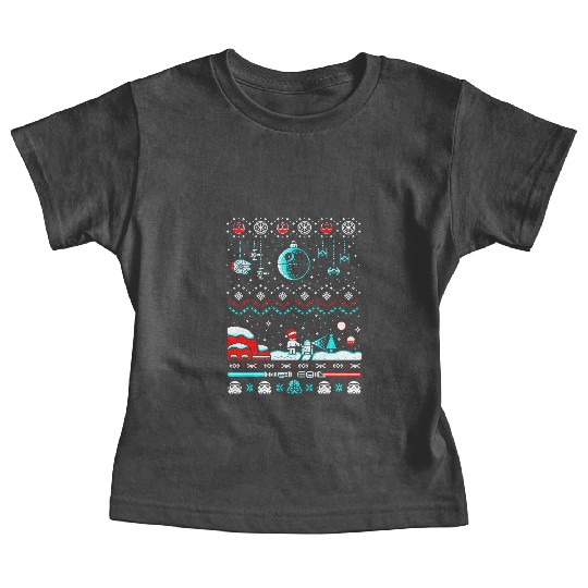 Star Wars ugly Christmas sweater Baby Tees