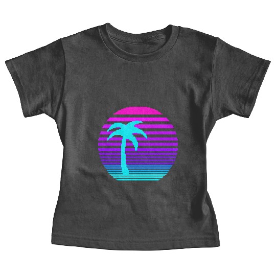 Aesthetic Sun & Palm Baby Tees