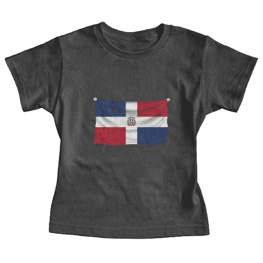 flag dominican republic Baby Tees