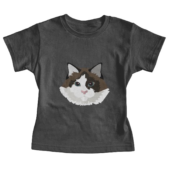Cat face Baby Tees