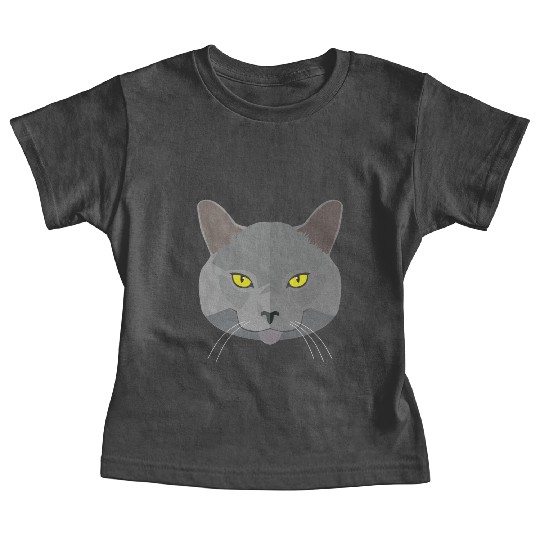 Cat face Baby Tees