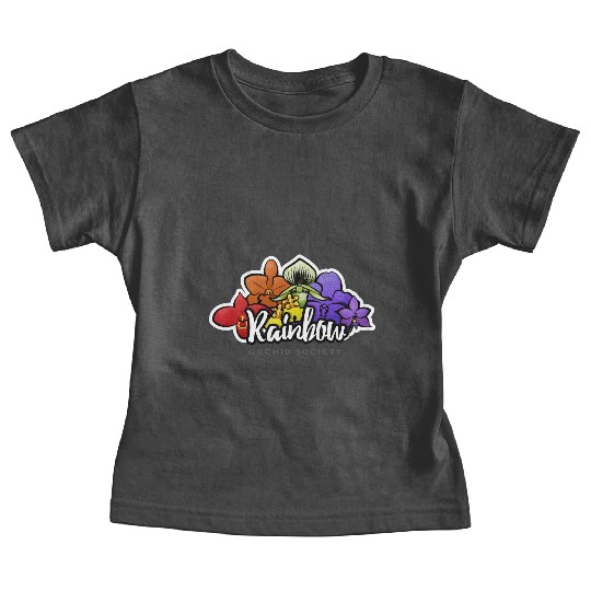 Rainbow Orchid Society Baby Tees