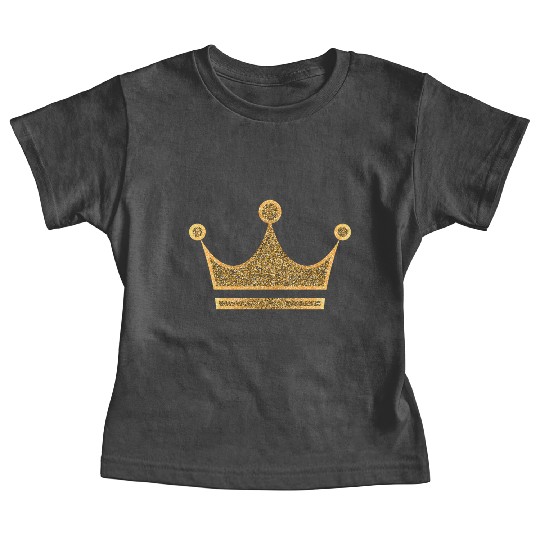 Vip golden crown monarch king vector image rap art Baby Tees