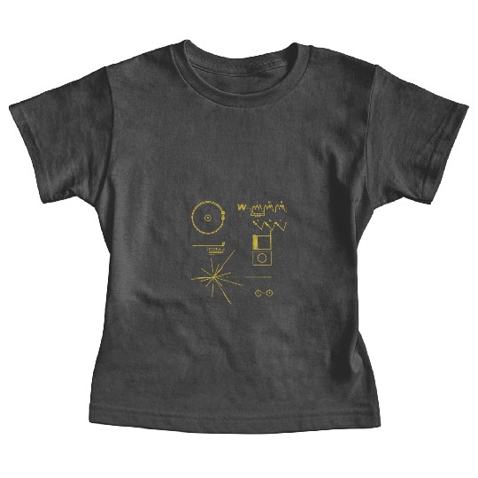 NASA golden record official image voyager Baby Tees