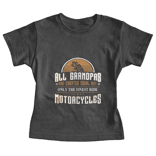 Motorcycle - motorcycle grandpa Baby Tees