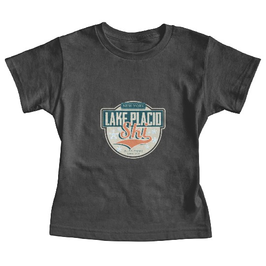 Skiing Ski Ski holidays Skier Lake Placid Outfitte Baby Tees